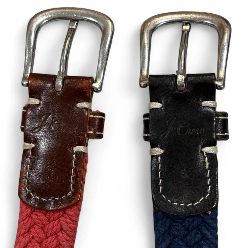 Lot of 2 J Crew Rope Belts